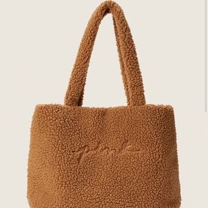 NWT Cozy-Plush Tote Bag